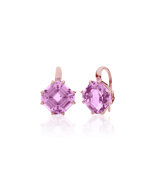 Rose gold-Lavender Amethyst