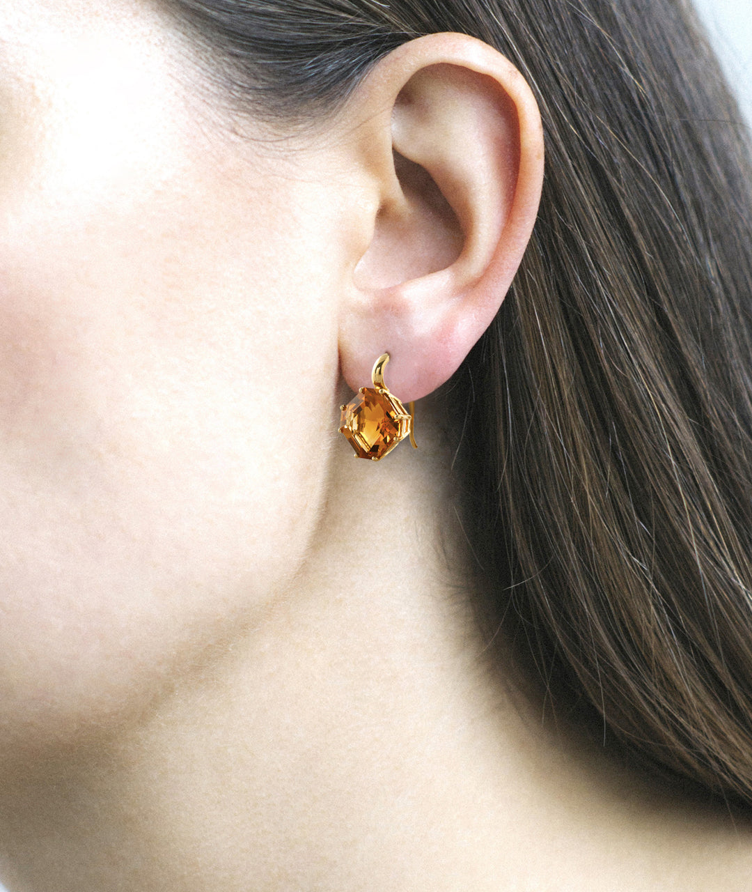 Yellow gold-Citrine