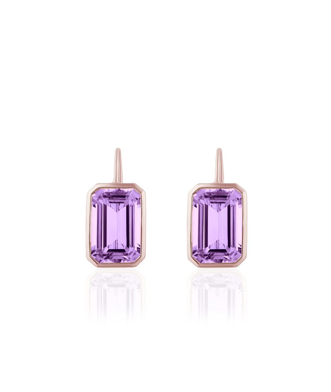 Rose gold-Lavender Amethyst