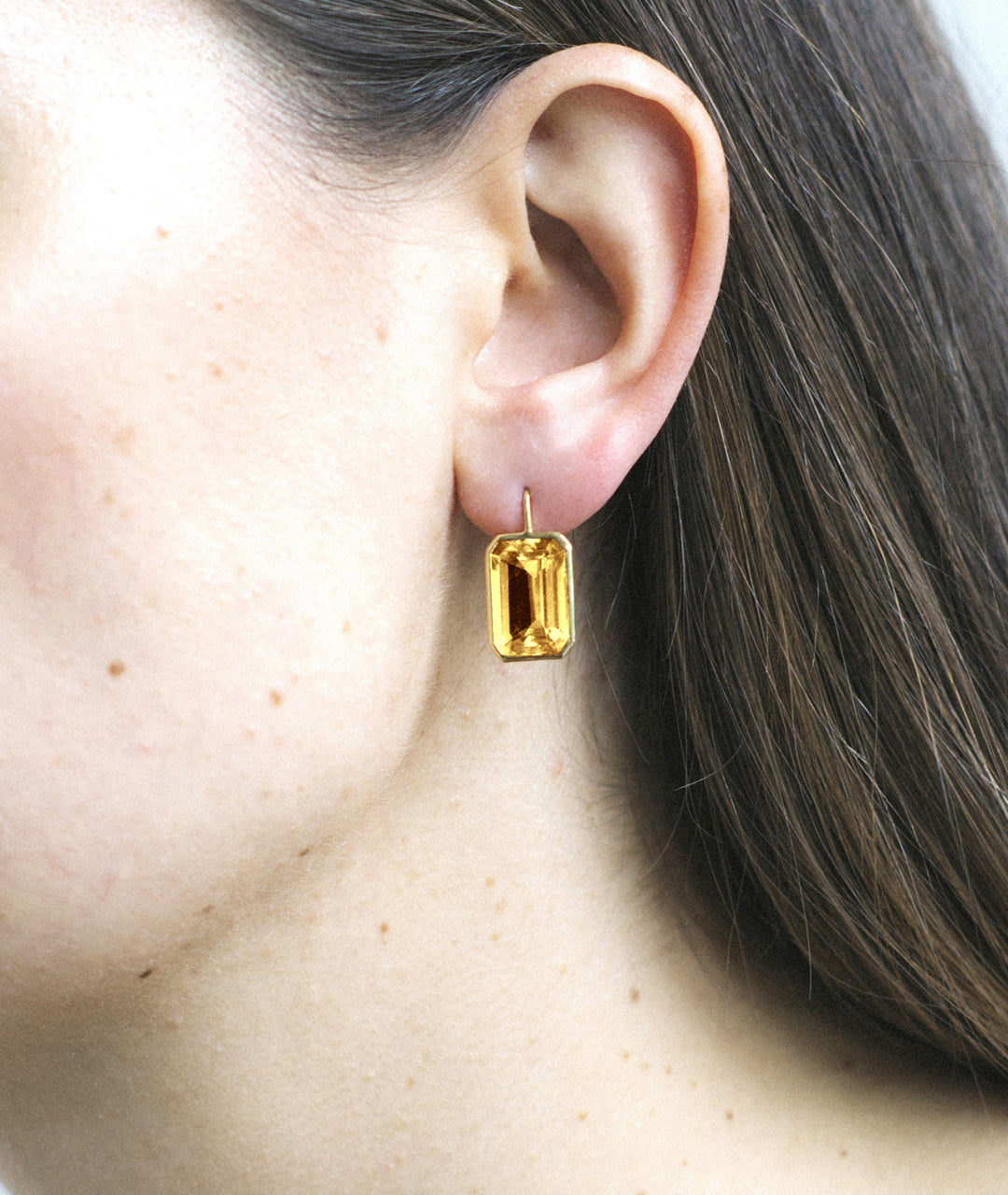 Yellow gold-Citrine