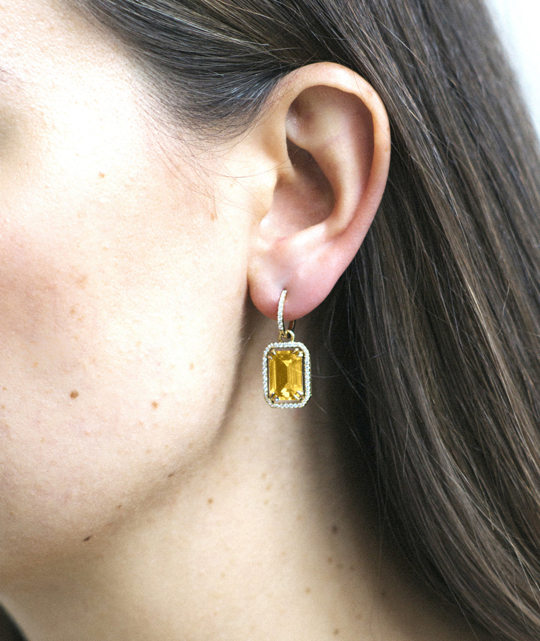 Yellow gold-Citrine