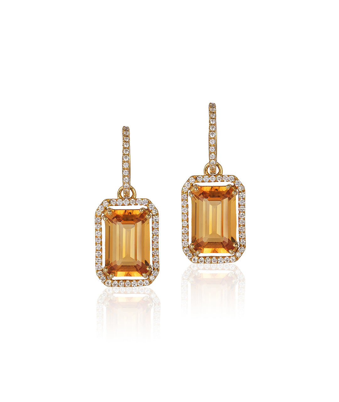 Yellow gold-Citrine