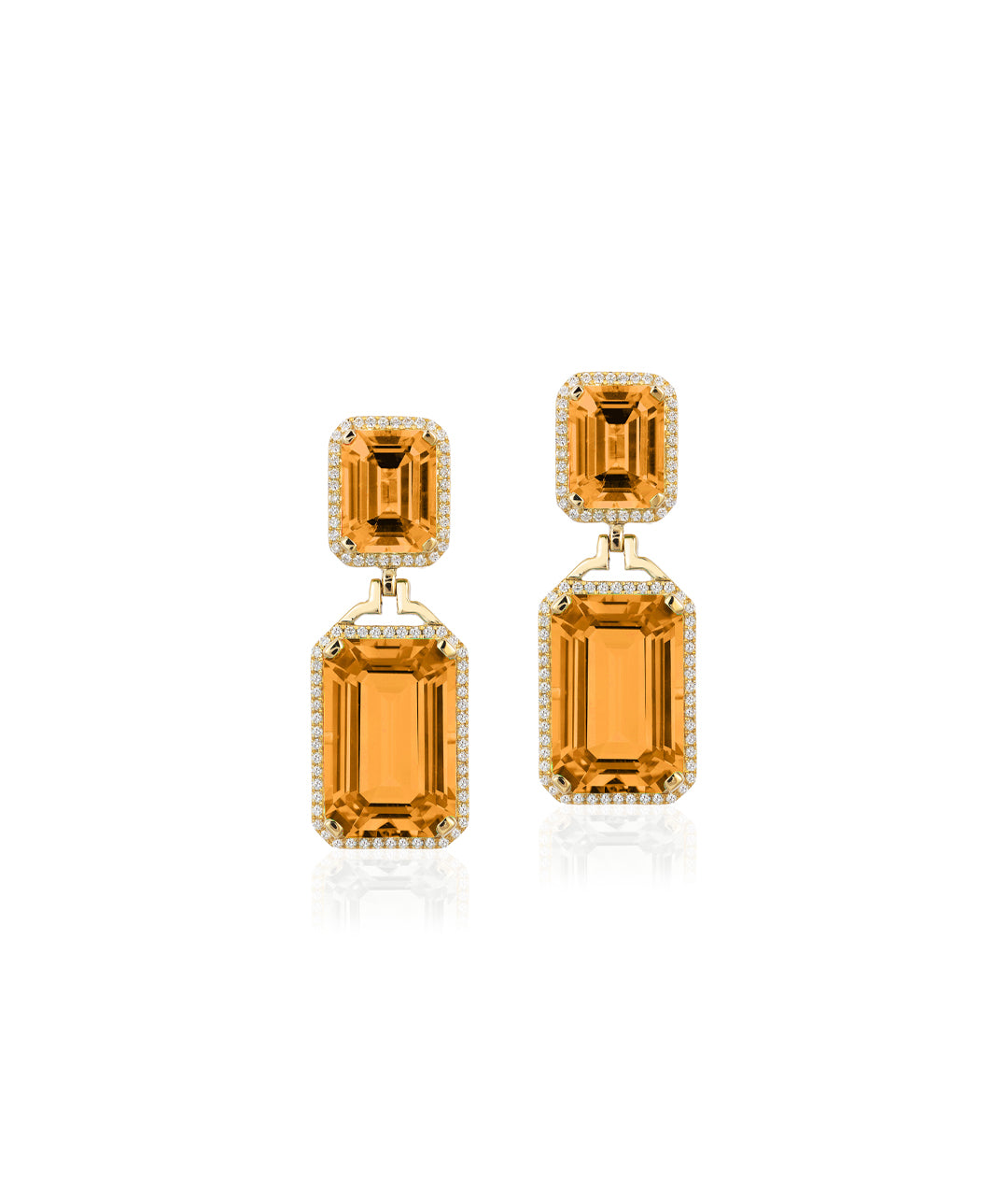 Yellow gold-Citrine