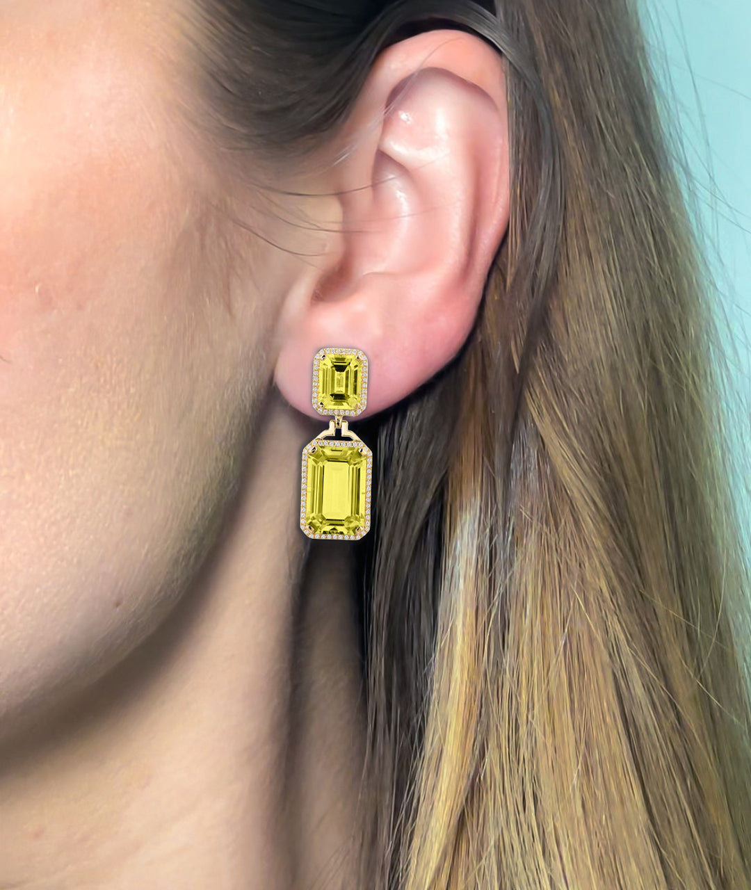 Yellow gold-Lemon Quartz