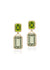Prasiolite with Peridot
