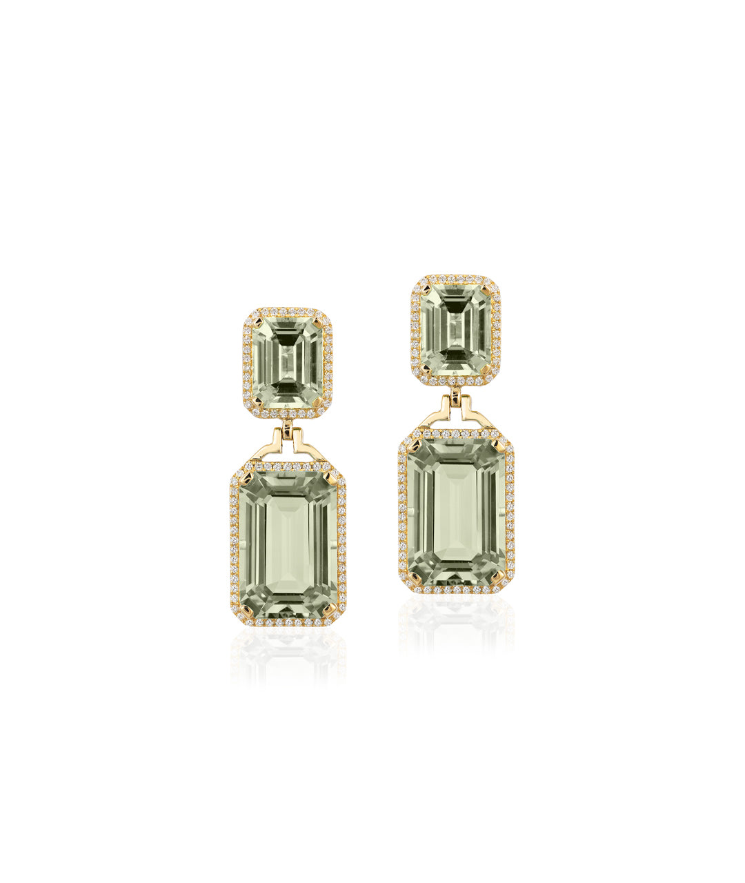 Yellow gold-Prasiolite