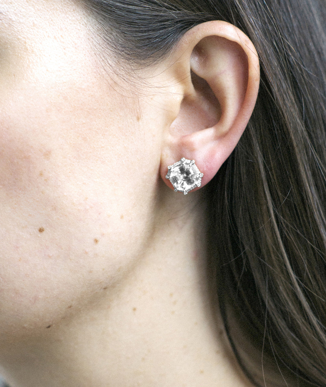 White gold-Rock Crystal