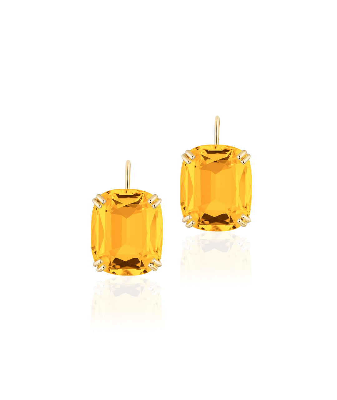 Yellow gold-Citrine