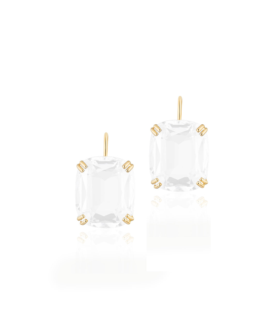 Yellow gold-Moon Quartz