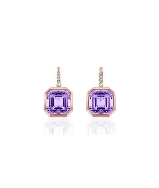 Rose gold-Lavender Amethyst
