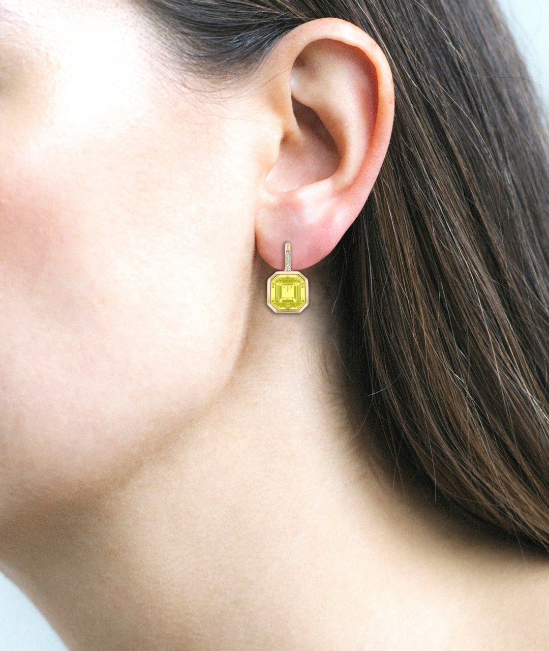 Yellow gold-Lemon Quartz