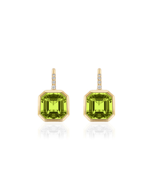 Yellow gold-Peridot