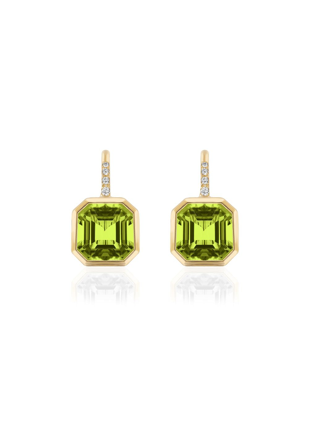 Yellow gold-Peridot