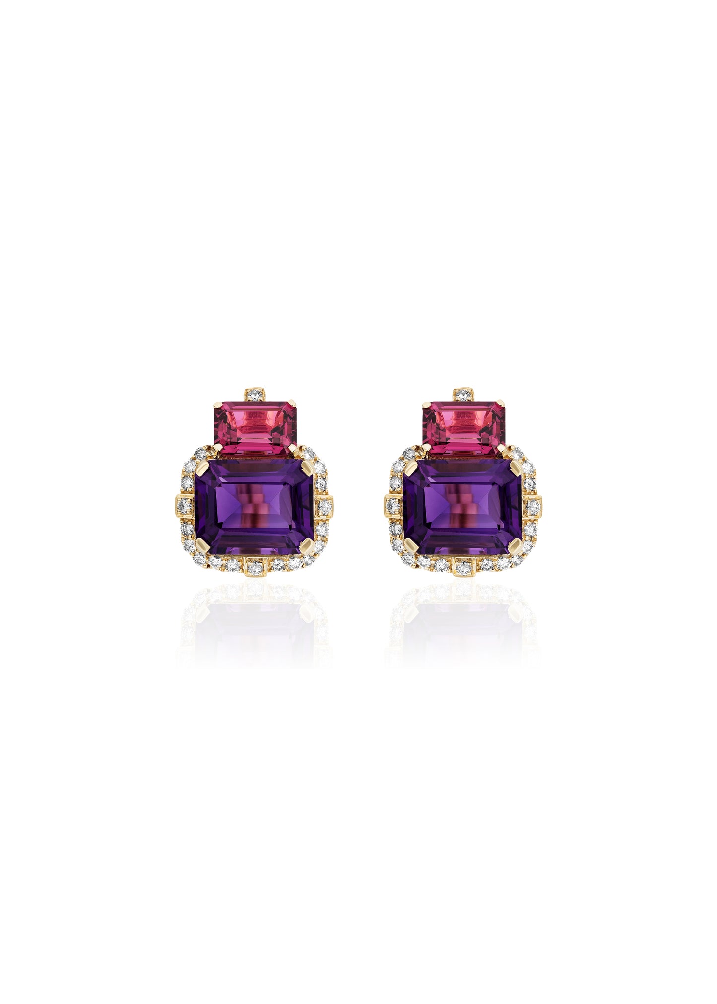 Amethyst with Garnet