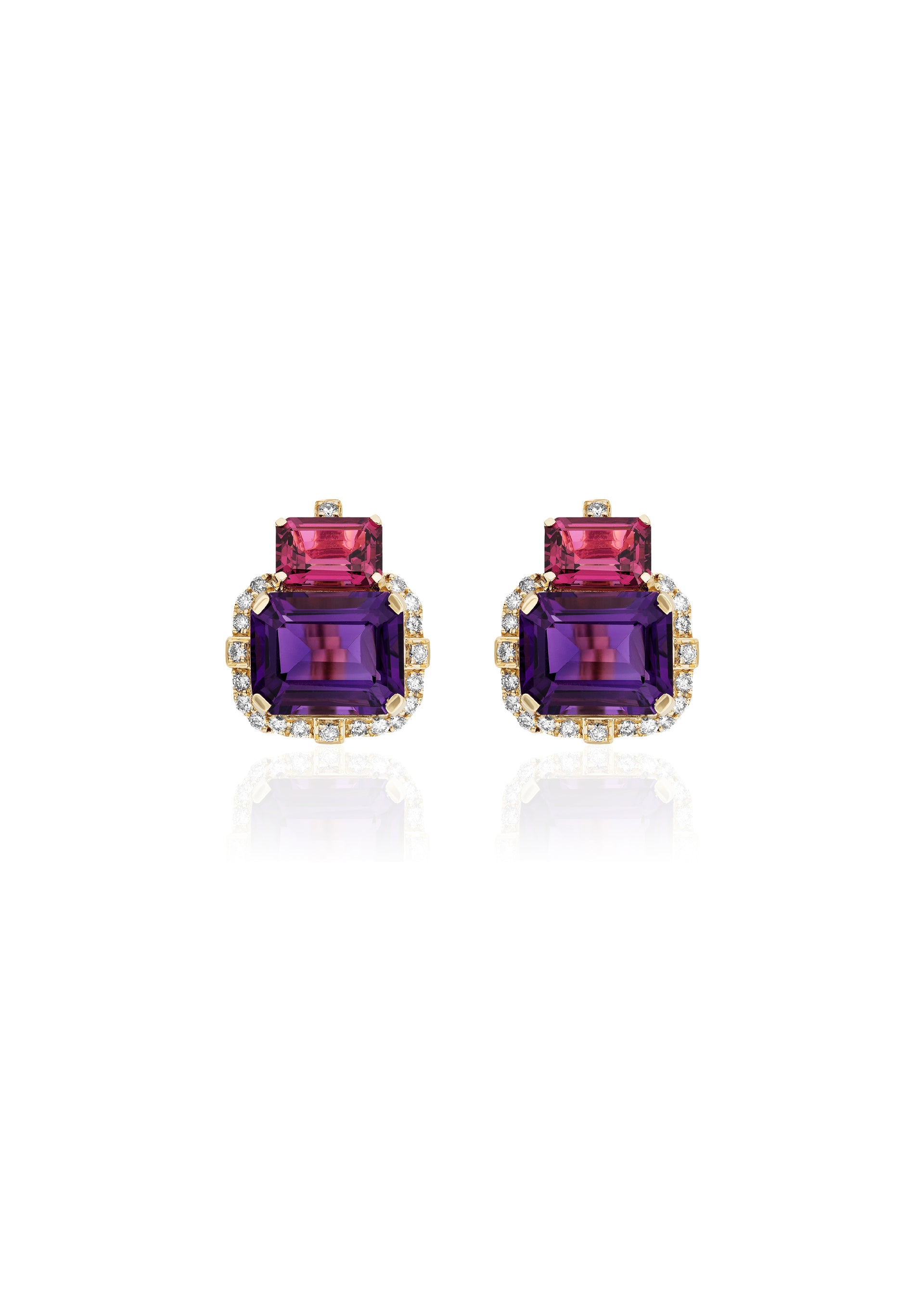 Amethyst with Garnet