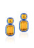 Citrine with Lapis