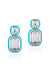 Rock Crystal with Turquoise