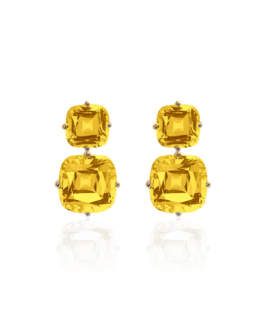 Yellow gold-Citrine