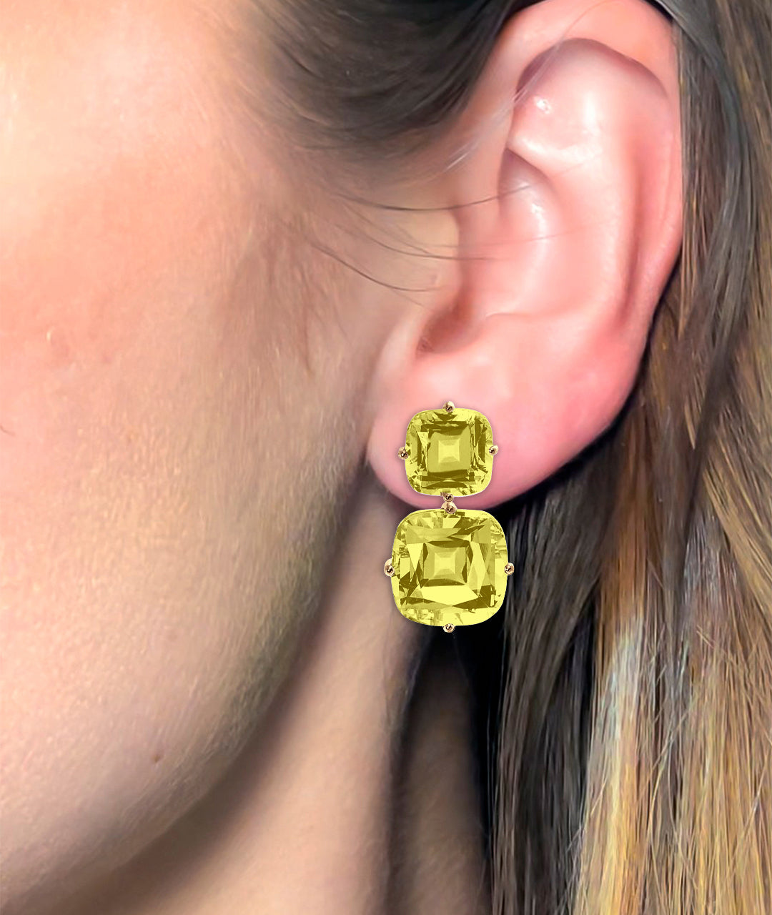 Yellow gold-Lemon Quartz