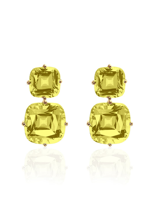Yellow gold-Lemon Quartz