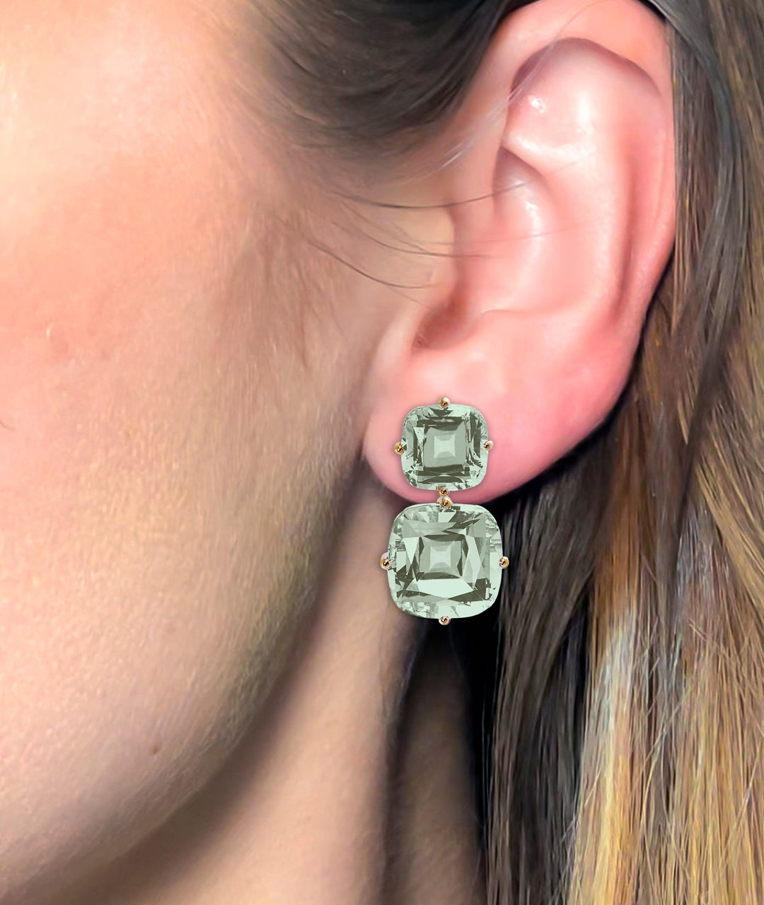 Yellow gold-Prasiolite