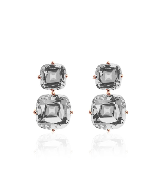 Rose gold-Rock Crystal