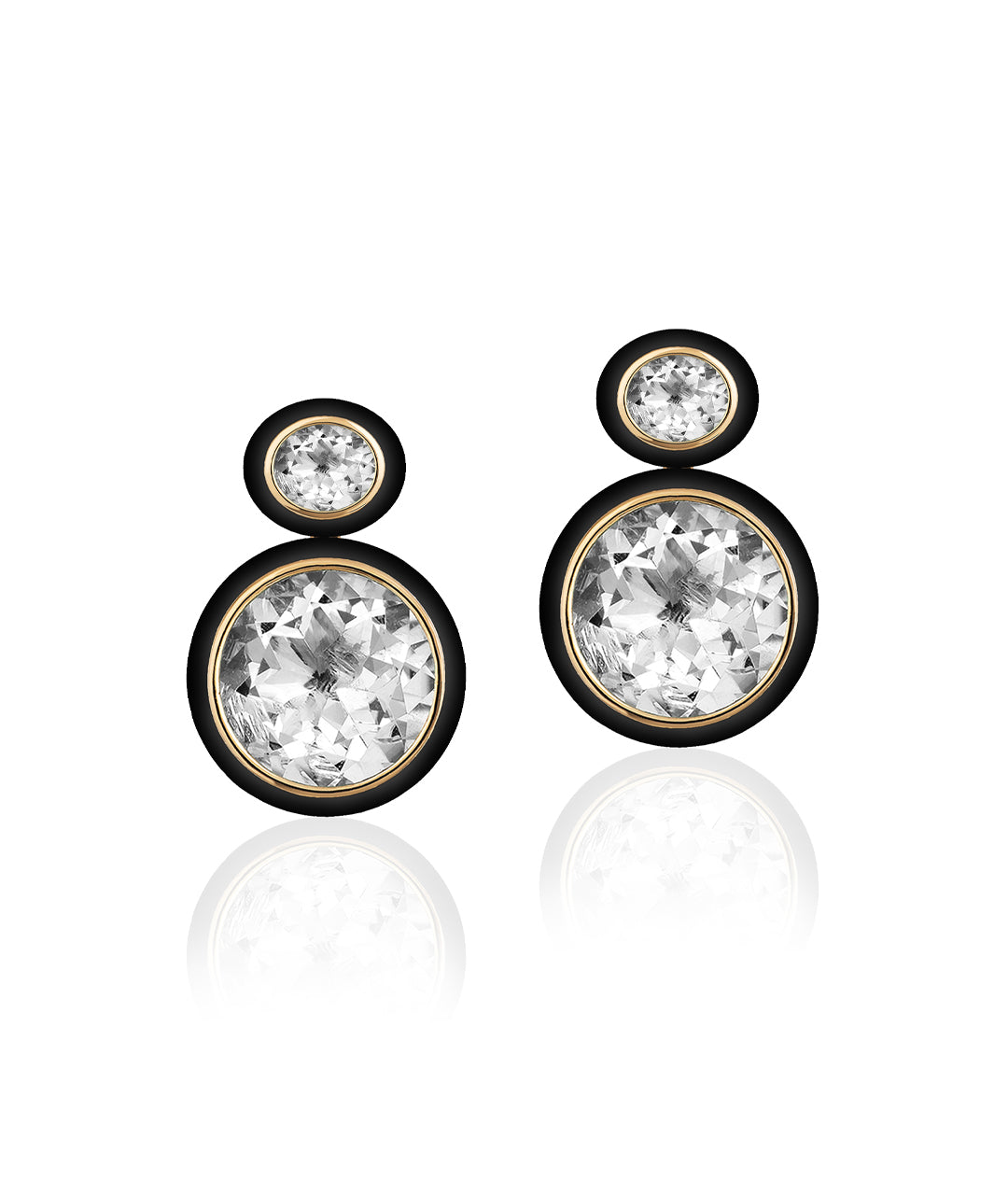 Rock Crystal with Onyx