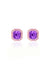 Amethyst with Pink Opal - Pink Gold