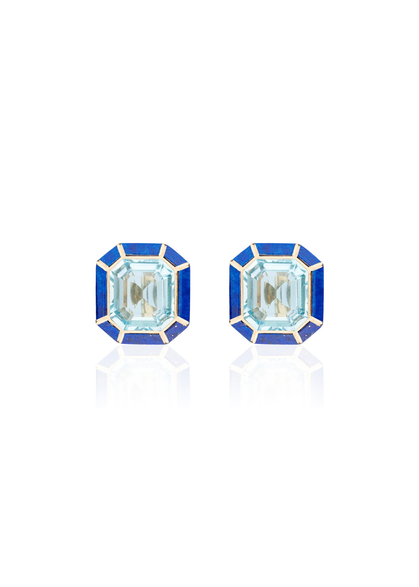 Blue Topaz with Lapis
