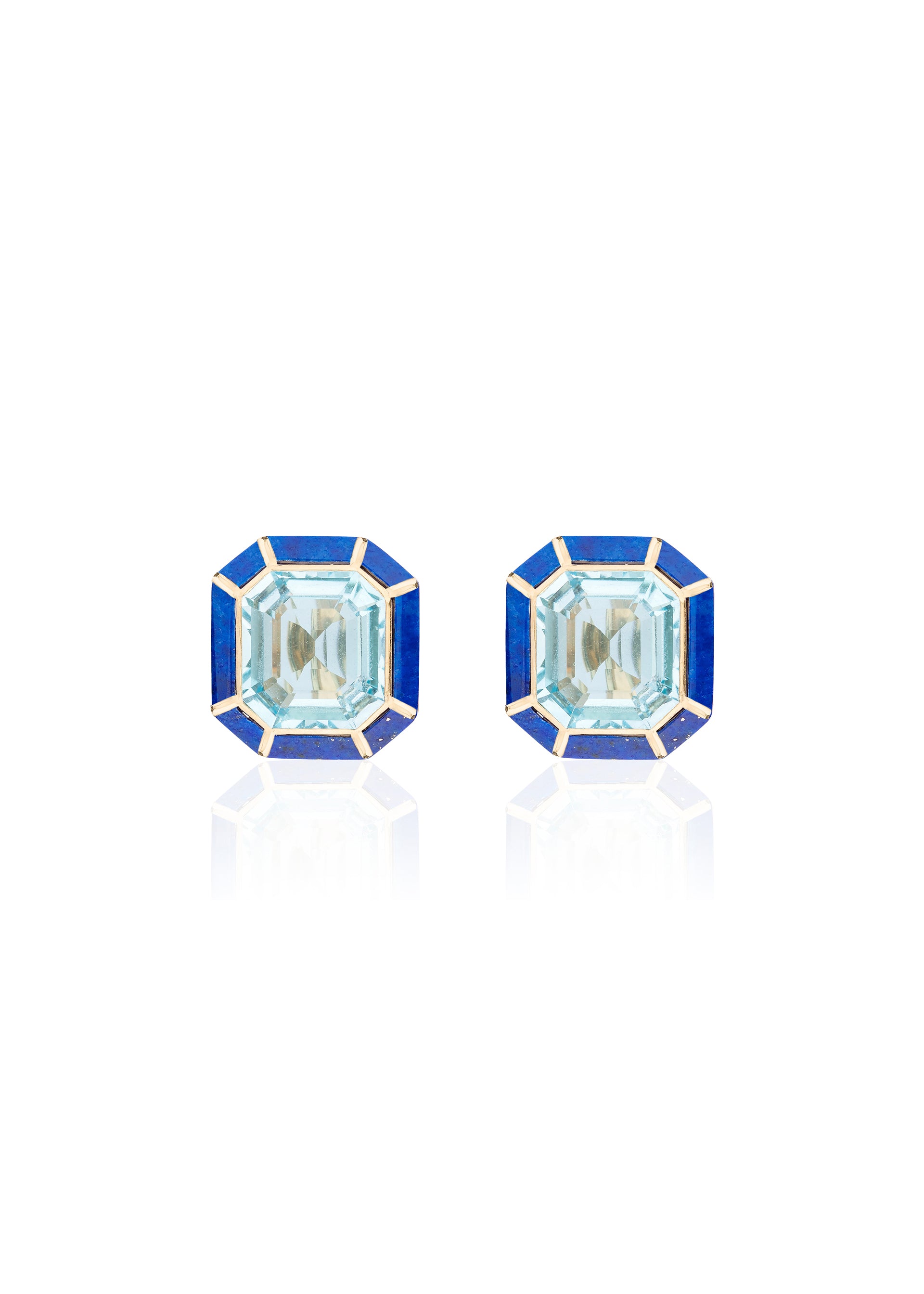 Blue Topaz with Lapis