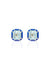 Blue Topaz with Lapis
