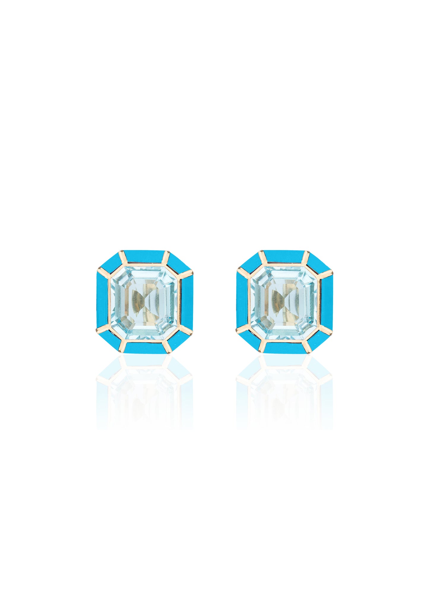 Blue Topaz with Turquoise