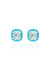 Blue Topaz with Turquoise
