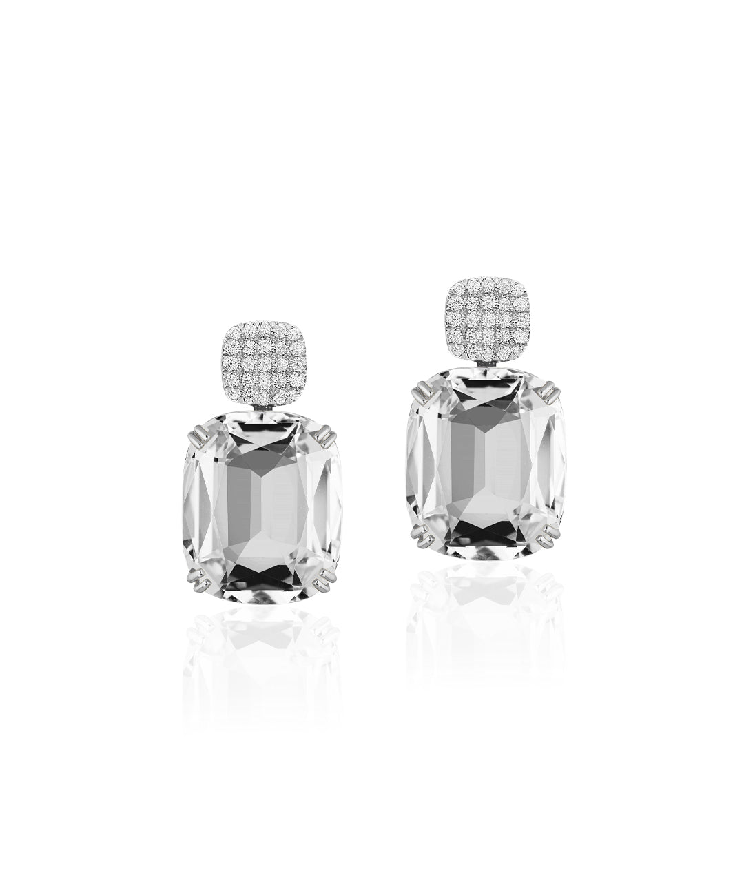 White gold-Rock Crystal