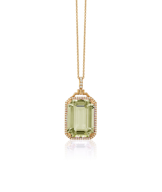 Yellow gold-Prasiolite