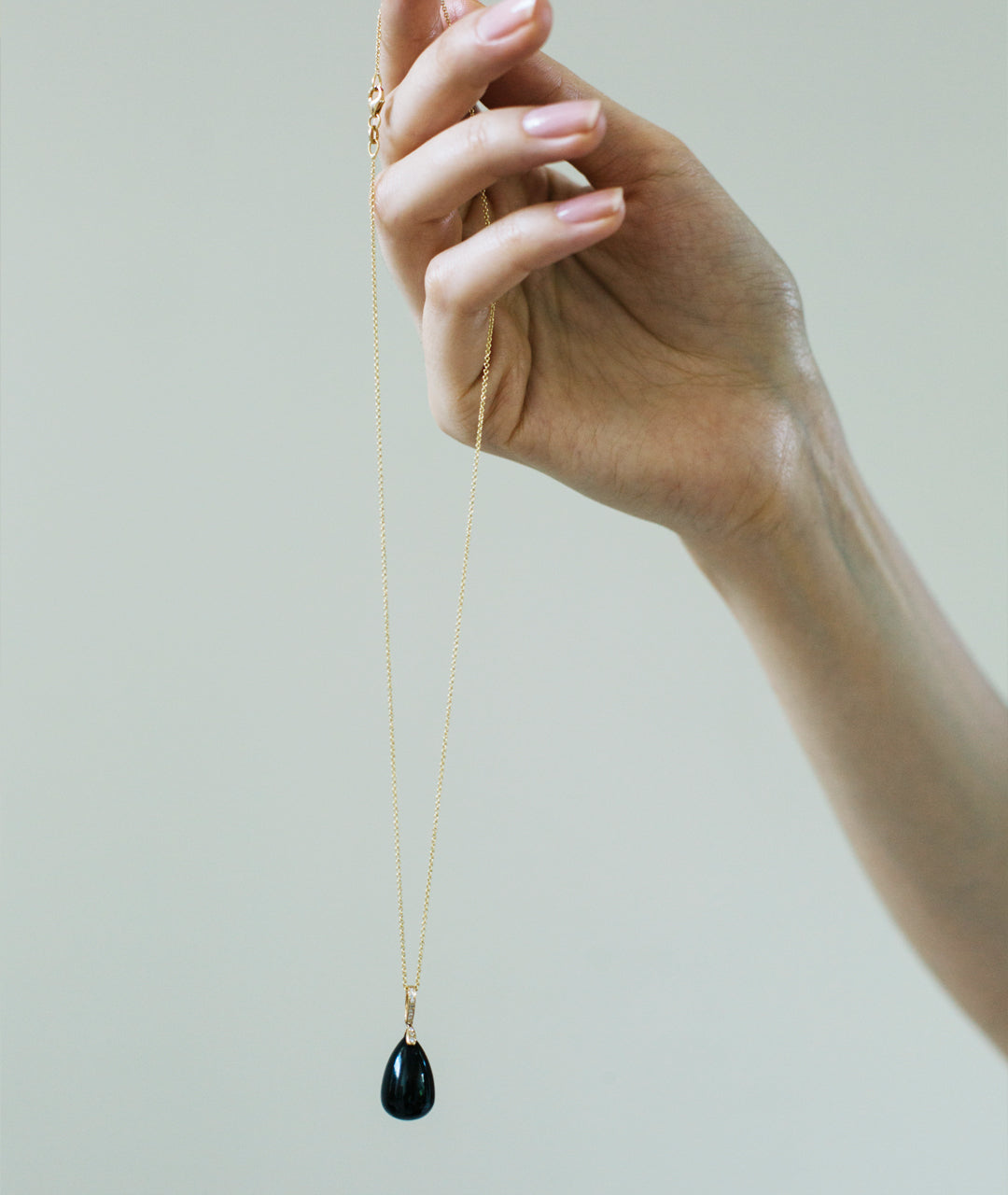 Onyx Drop Pendant