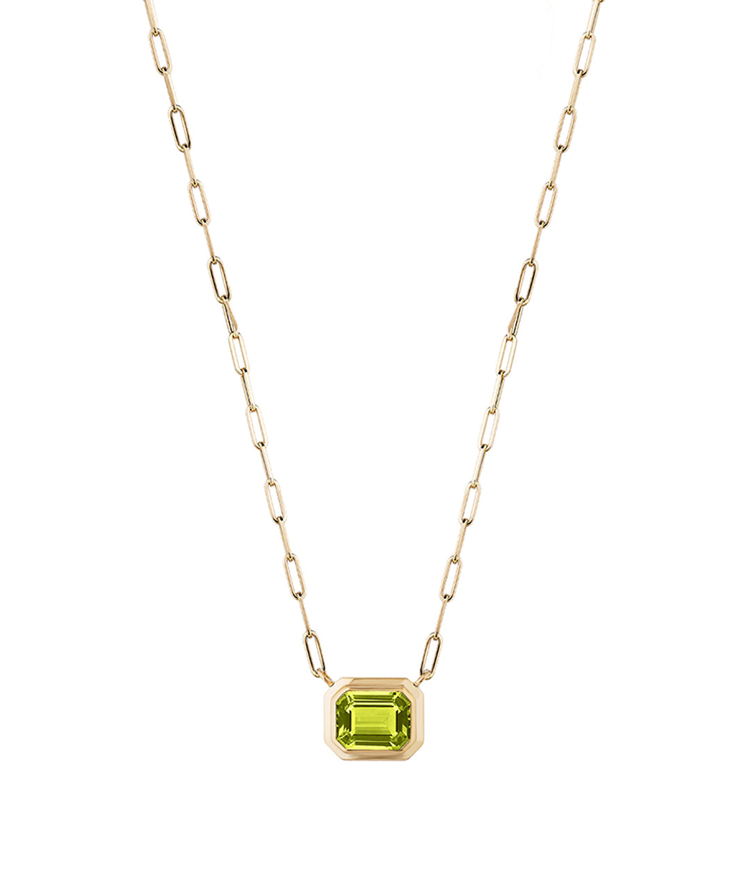 Yellow gold-Peridot