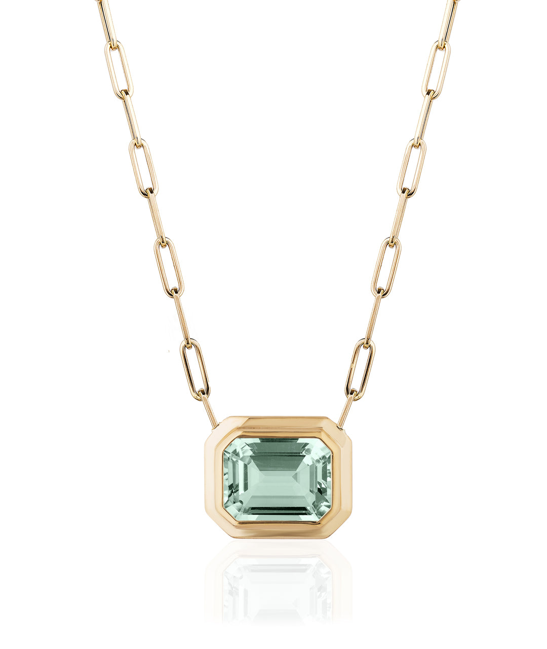 Yellow gold-Prasiolite