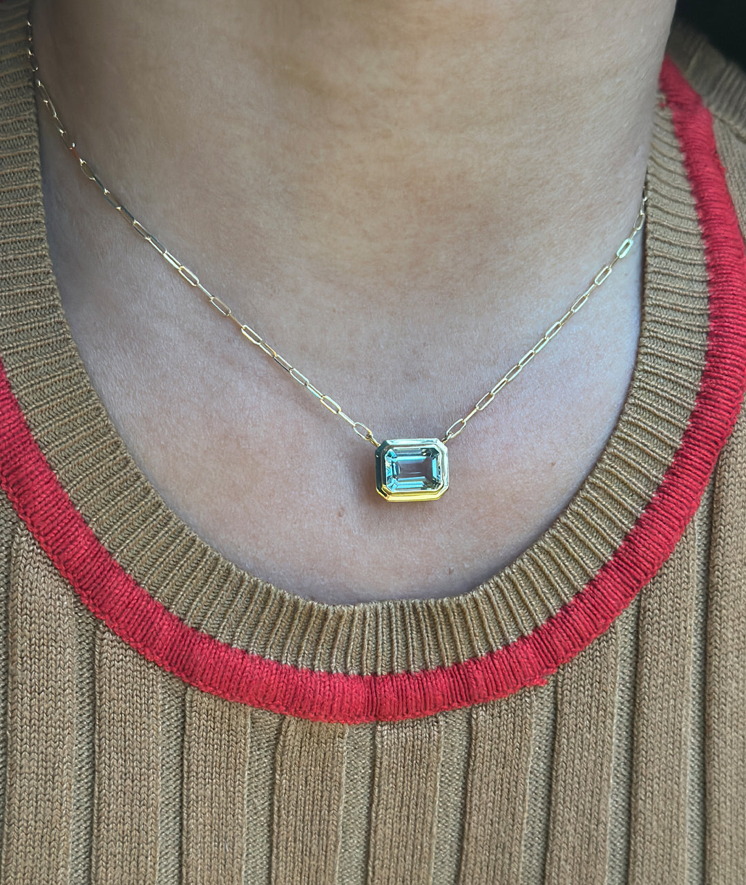 Yellow gold-Prasiolite