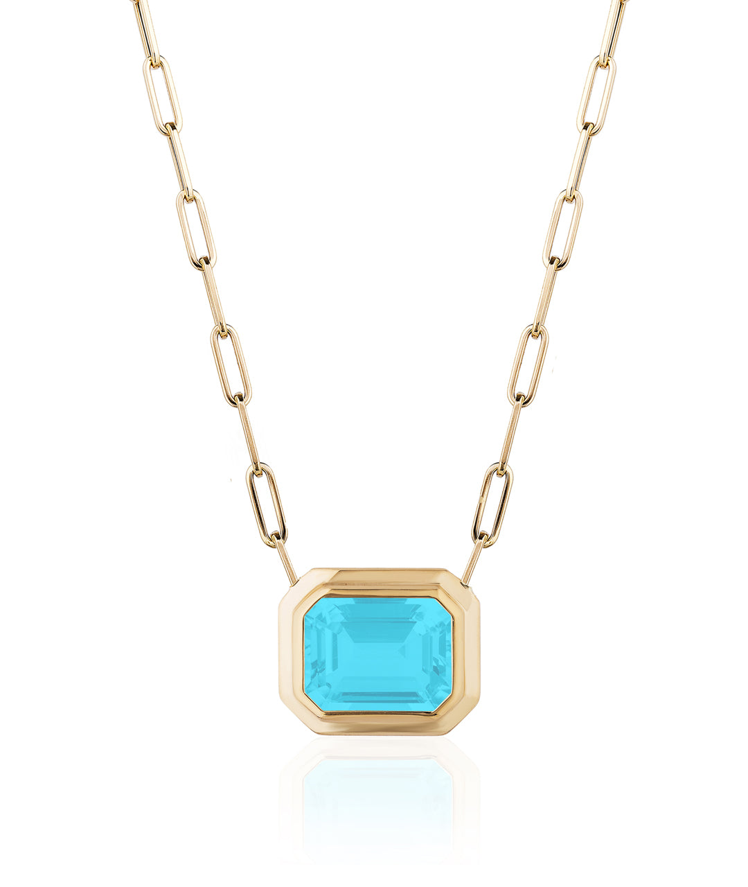 Yellow gold-Turquoise