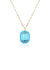 Blue Topaz with Turquoise