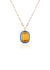 Citrine with Lapis