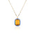 Citrine with Lapis