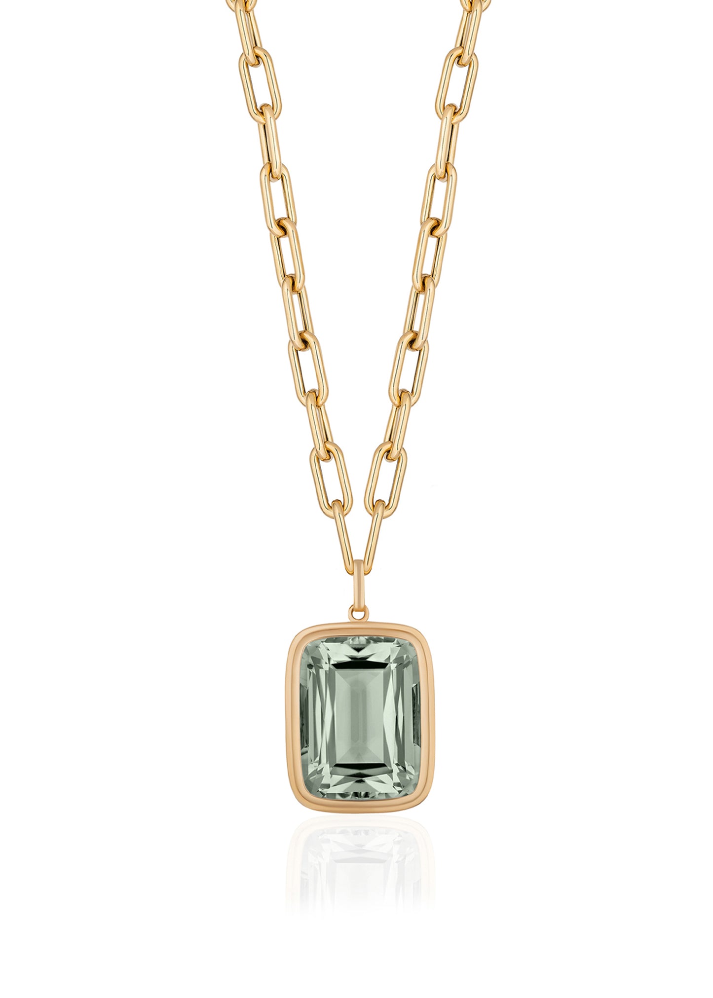 Yellow gold-Prasiolite