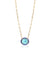 Blue Topaz with Lapis