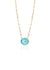Blue Topaz with Turquoise