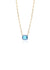Blue Topaz with Lapis