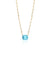 Blue Topaz with Turquoise