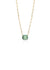 Prasiolite with Malachite
