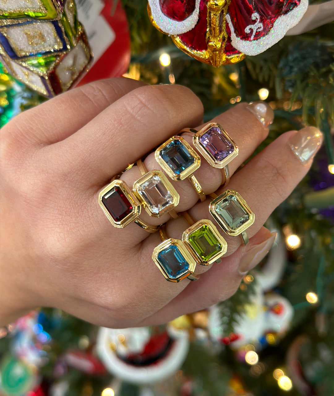 Rose gold-Lavender Amethyst